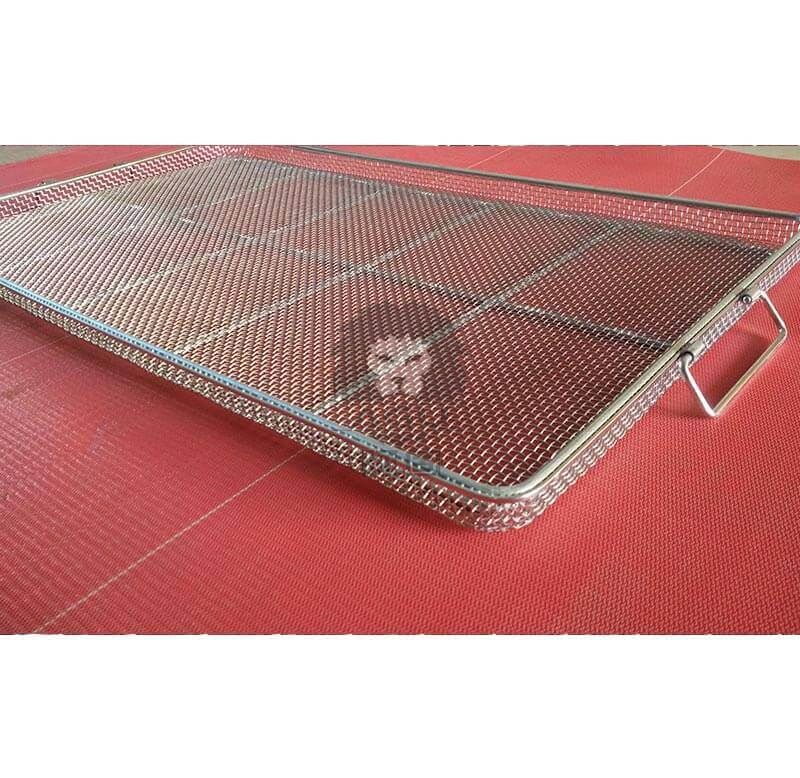 Woven Fabric Basket Tray